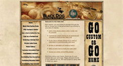 Desktop Screenshot of blackdogtackle.com